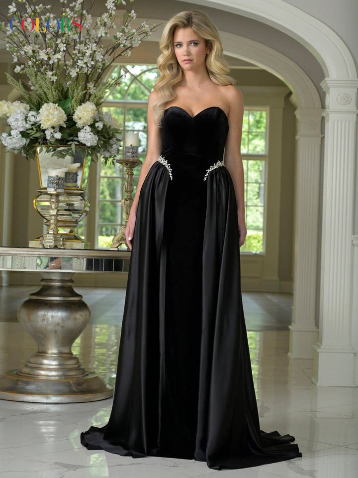 Colors Dress 3861 Sweetheart Neckline Evening Gown