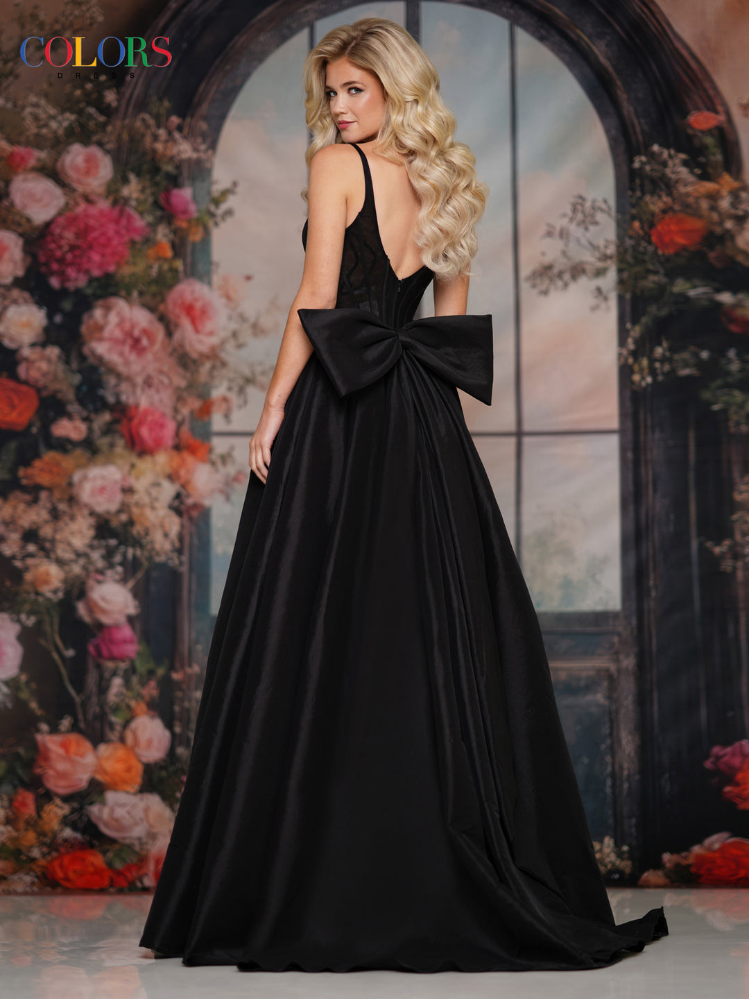 Colors Dress 3922 Sleeveless Ballgown Silhouette Evening Gown