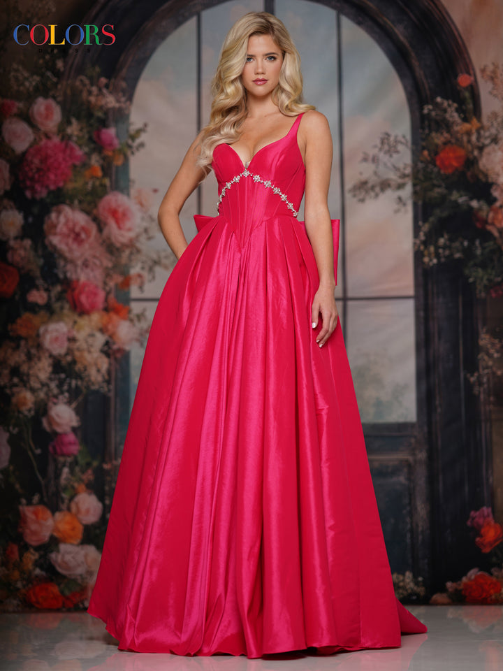 Colors Dress 3922 Sleeveless Ballgown Silhouette Evening Gown
