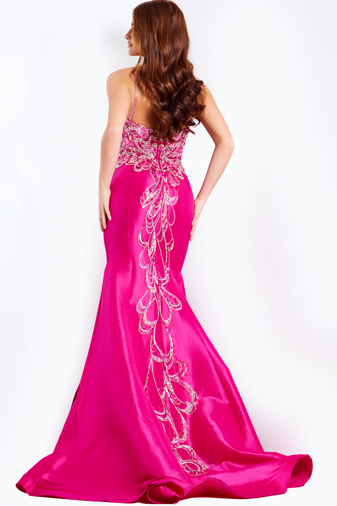Jovani 44239 Mermaid Sweetheart Neckline Evening Gown