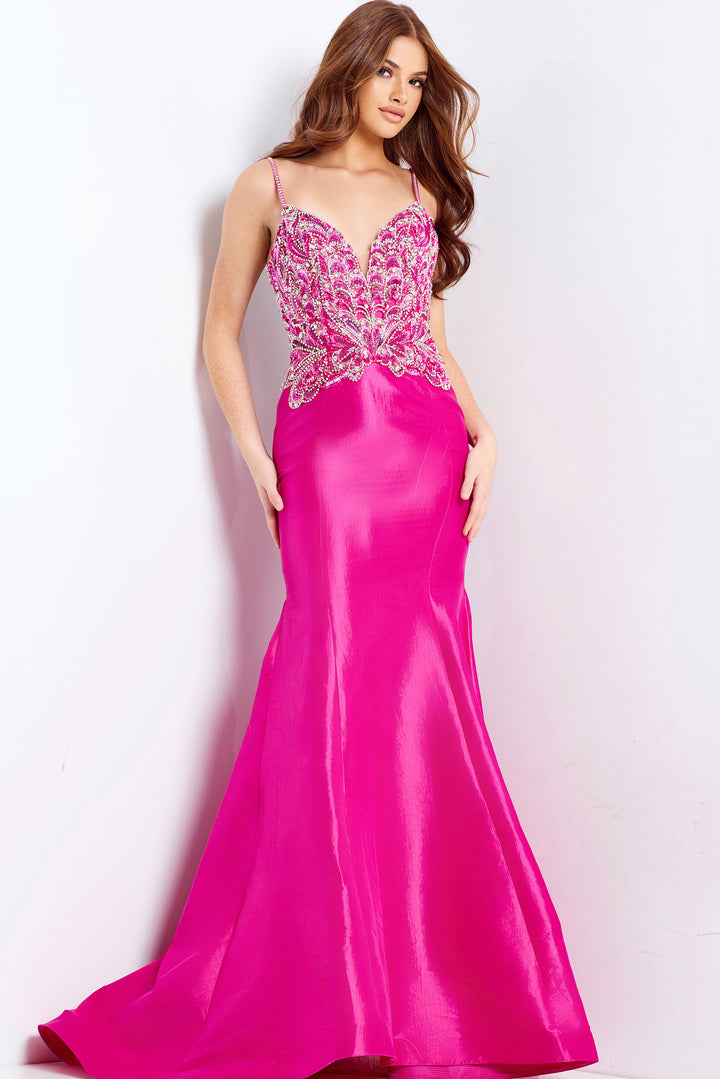 Jovani 44239 Mermaid Sweetheart Neckline Evening Gown