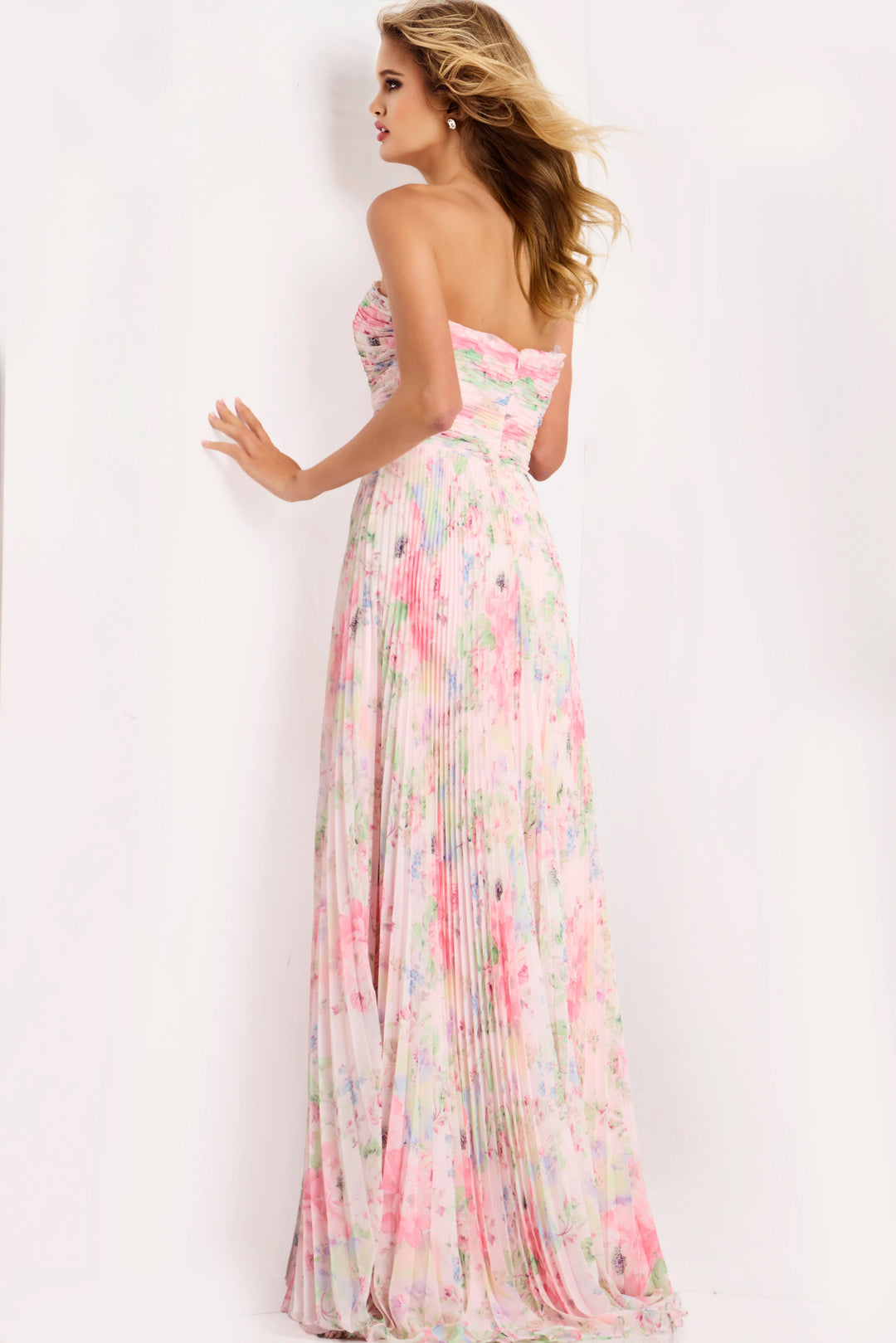 Jovani 44518 A-Line Silhouette Evening Gown