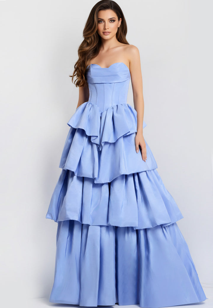 Jovani 45111 Strapless Sweetheart Neckline Evening Gown