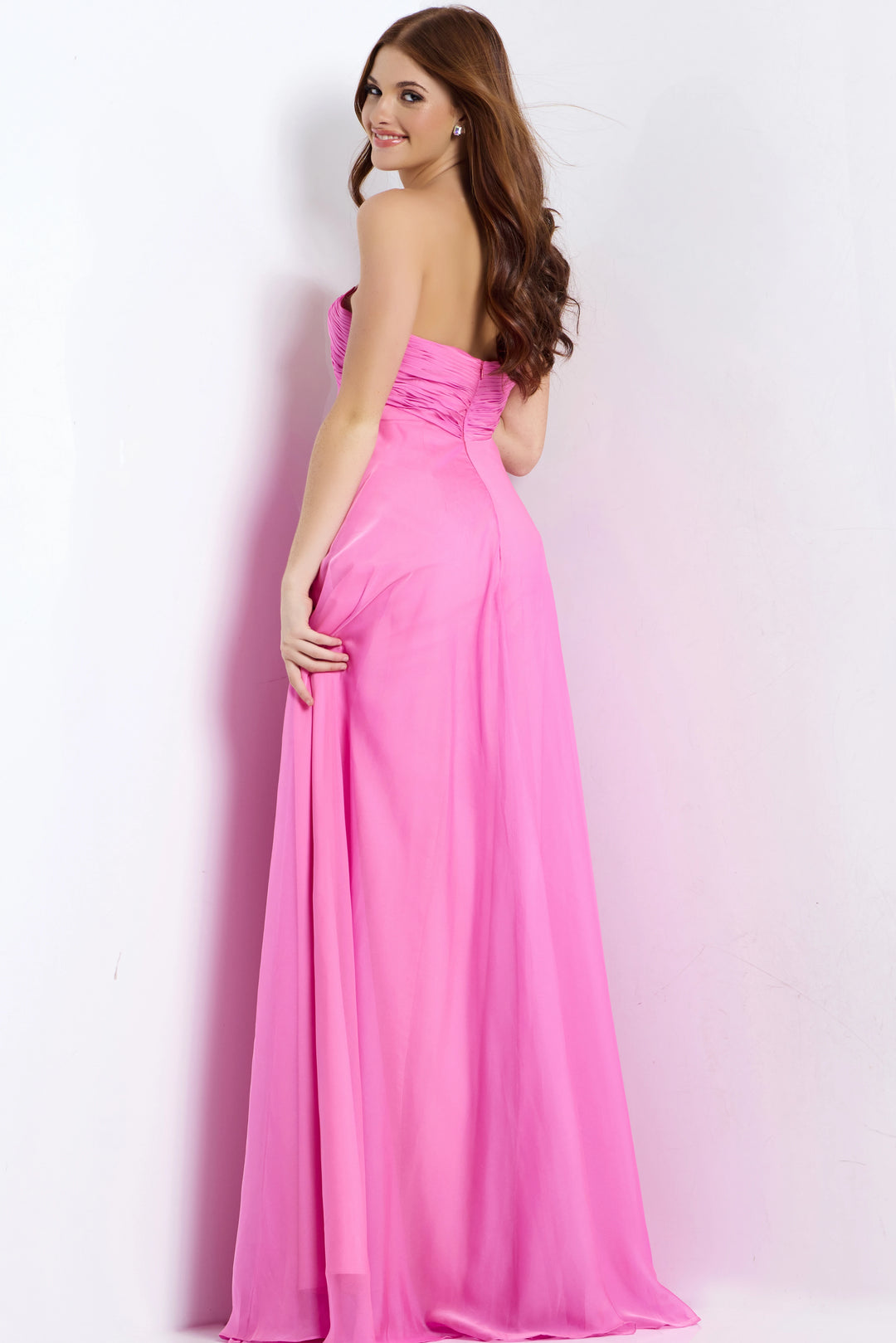 Jovani 47041 Strapless Sweetheart Neckline Evening Gown