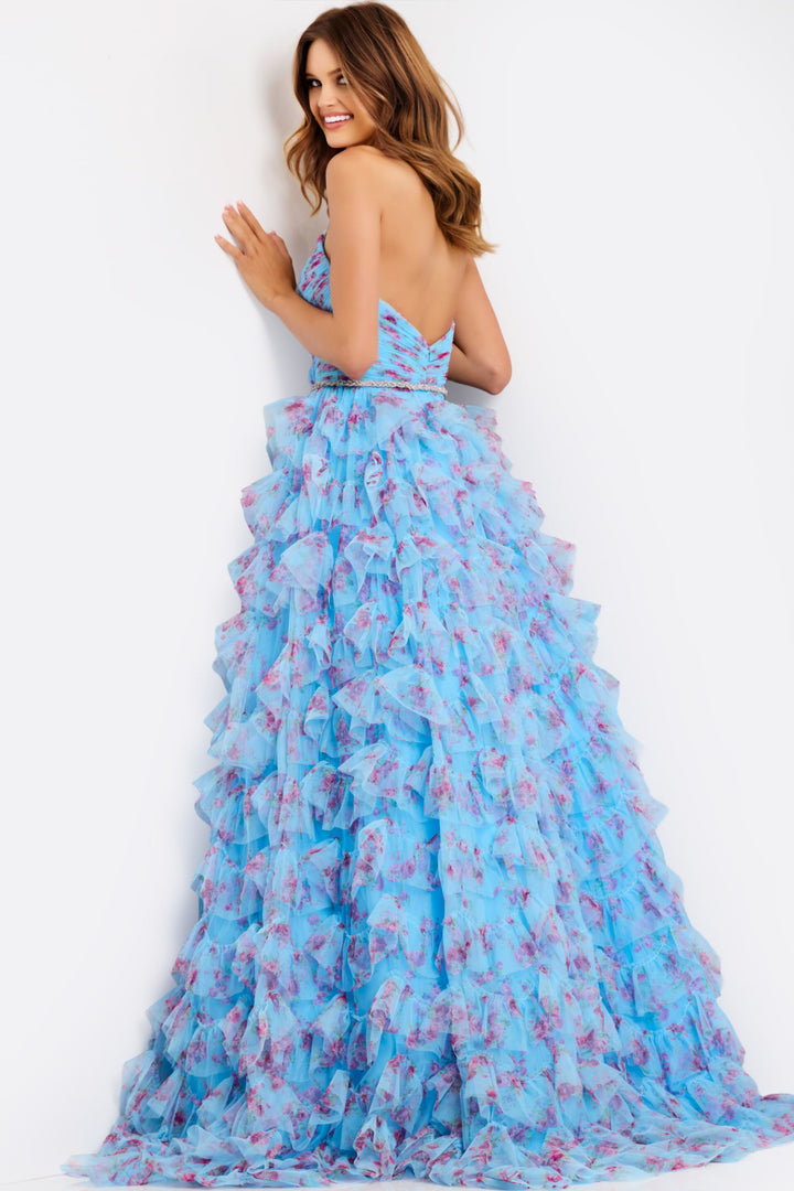 Jovani 47267 Strapless Sweetheart Neckline Evening Gown