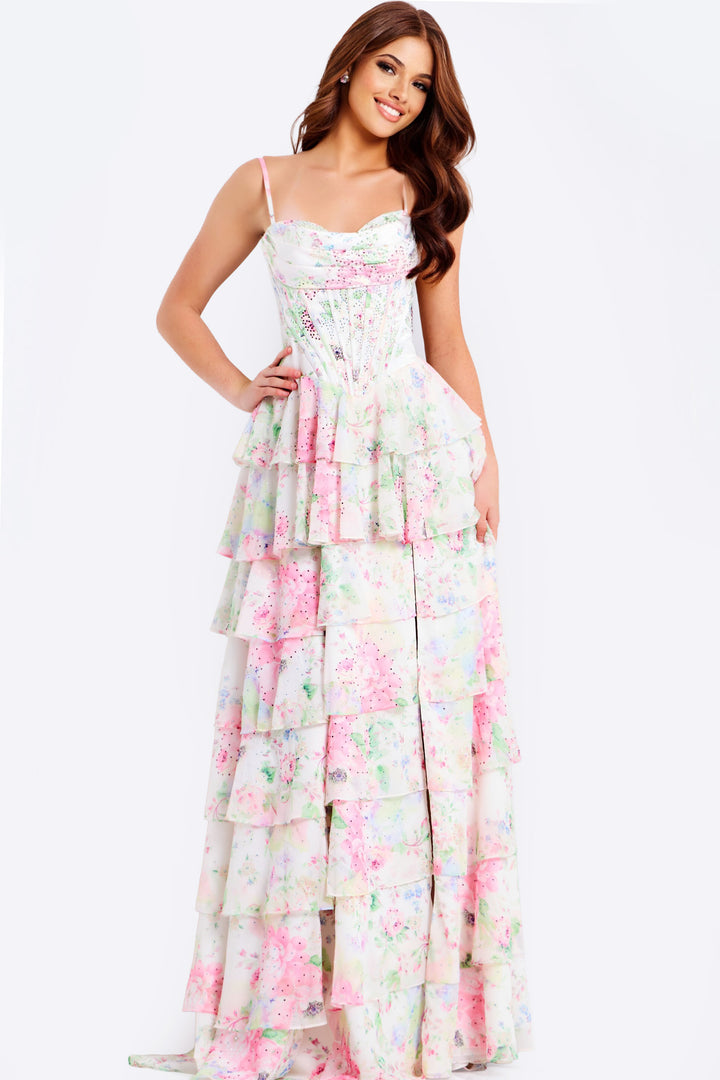Jovani 47282 Sweetheart Neckline Evening Gown