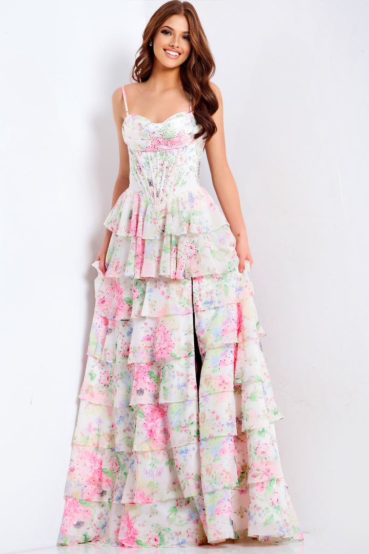 Jovani 47282 Sweetheart Neckline Evening Gown