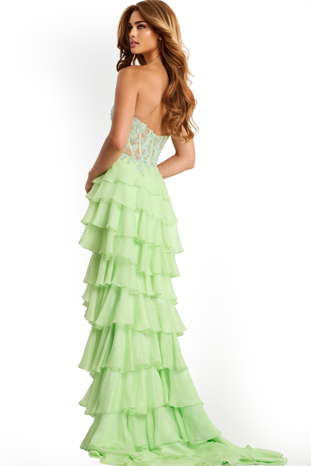 Jovani 47422 Strapless Sweetheart Neckline Evening Gown