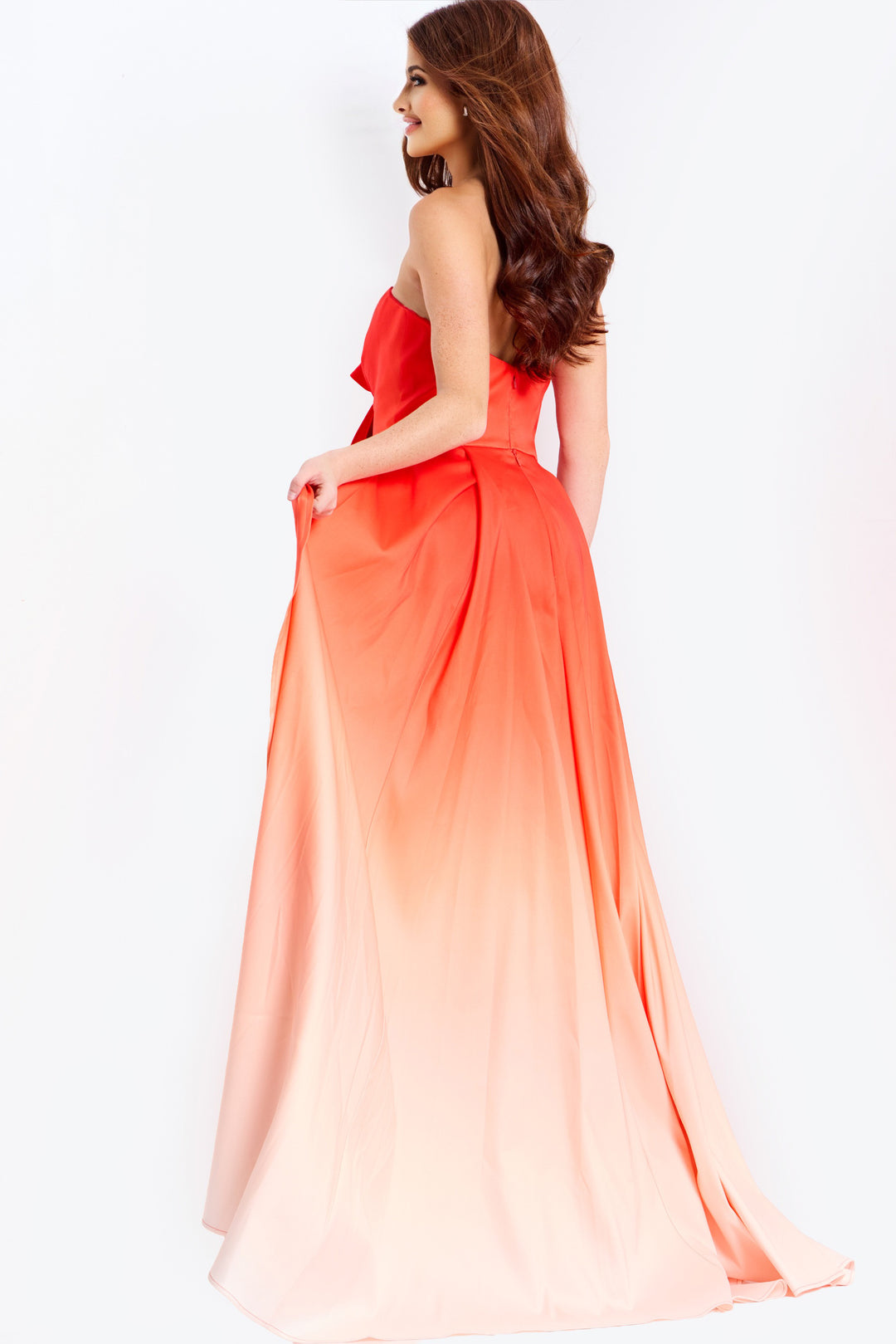 Jovani 47554 Strapless Silhouette Evening Gown