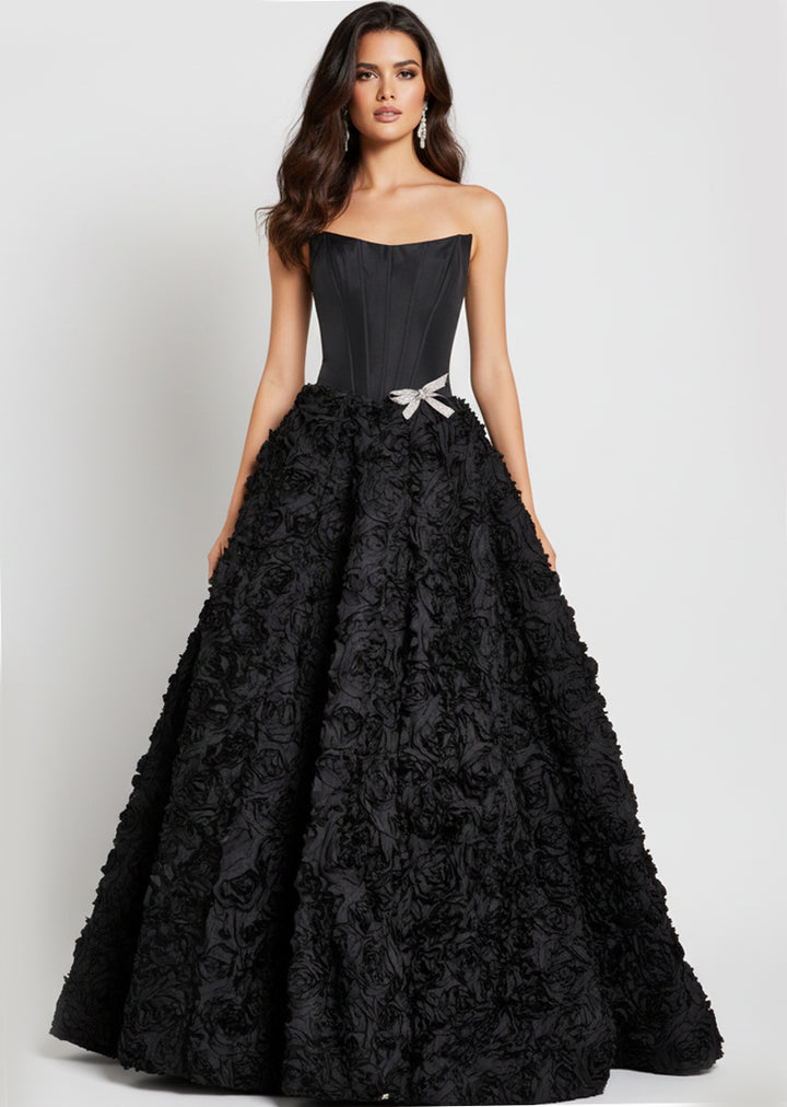Jovani 47695 Strapless Silhouette Evening Gown