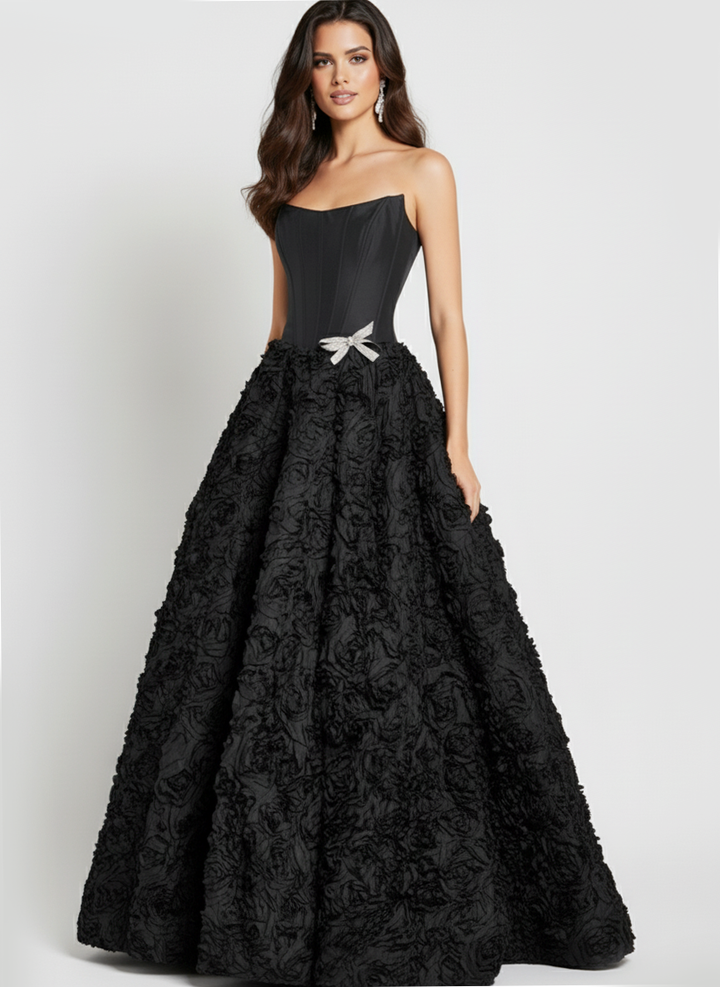 Jovani 47695 Strapless Silhouette Evening Gown