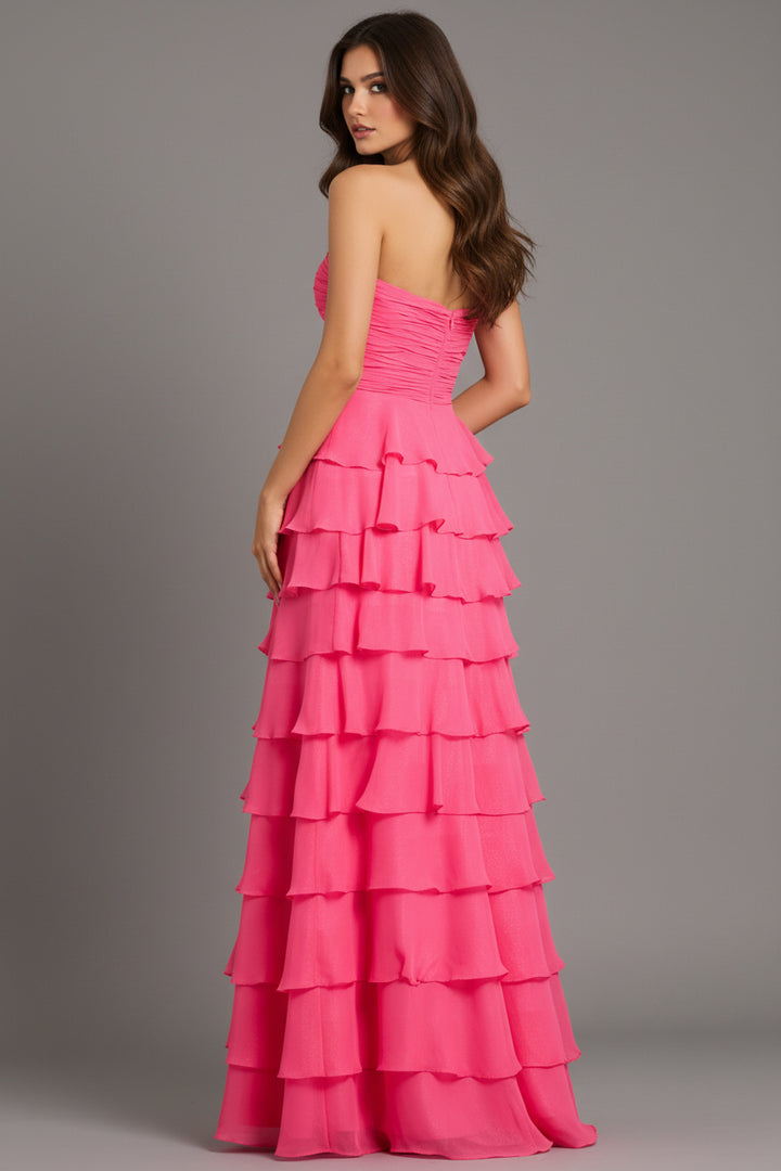 Jovani 47898 A-Line Prom Dress With Ruffle Detail