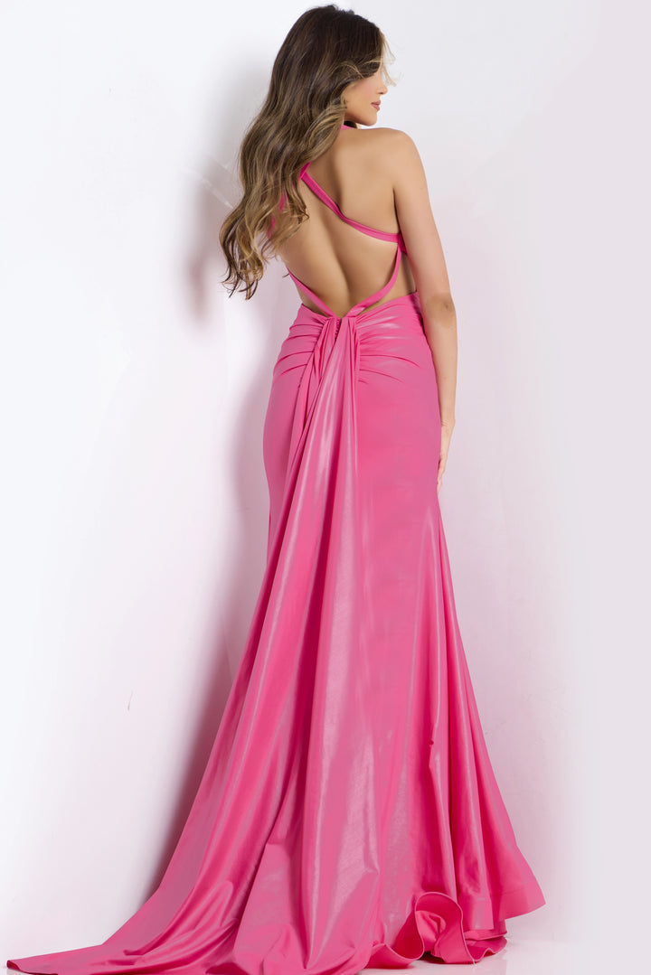 Jovani 48291 Prom Dress With Sheath Silhouette And Strappy Back