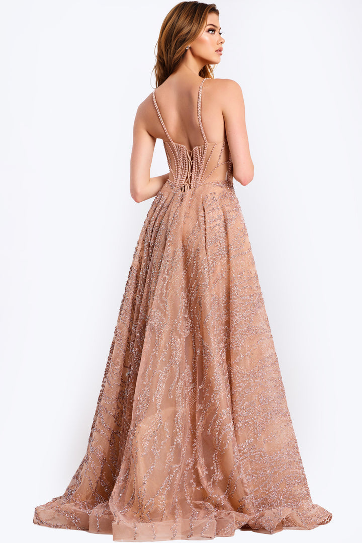 Jovani 48365 Evening Gown With Sweetheart Neckline