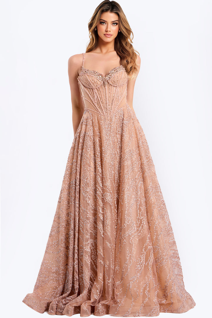 Jovani 48365 Evening Gown With Sweetheart Neckline
