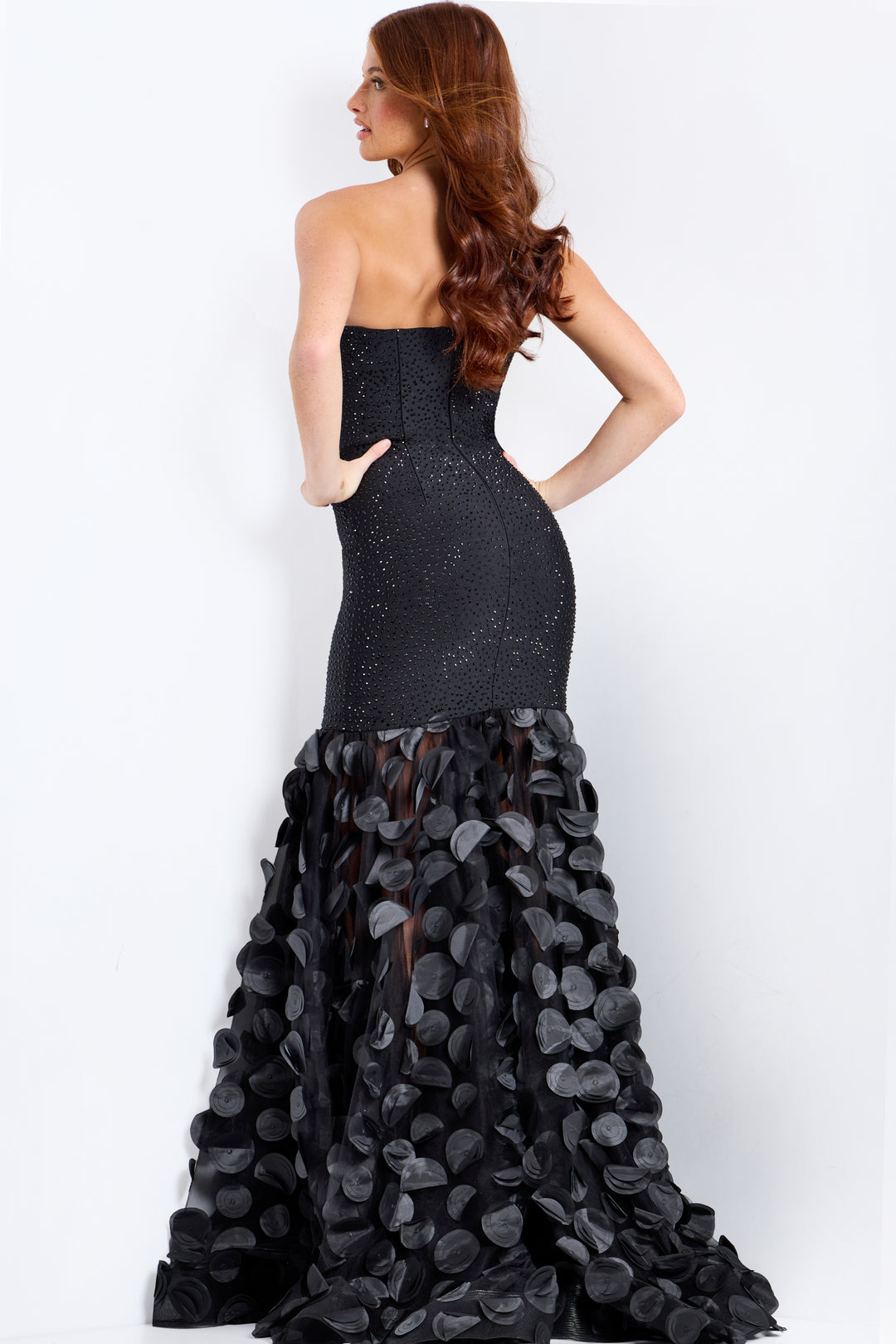 Jovani 49344 Evening Gown With Semi-Sweetheart Neckline