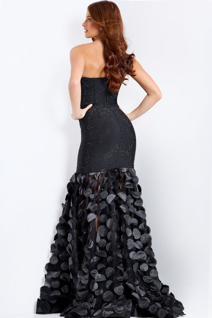 Jovani 49344 Evening Gown With Semi-Sweetheart Neckline