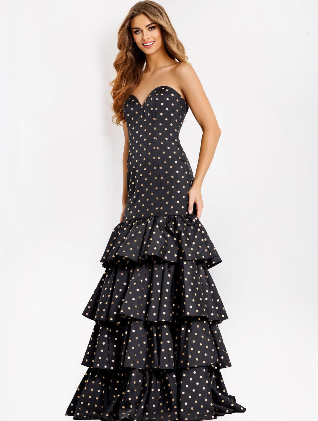 Jovani 49419 Evening Gown With Strapless Sweetheart Neckline