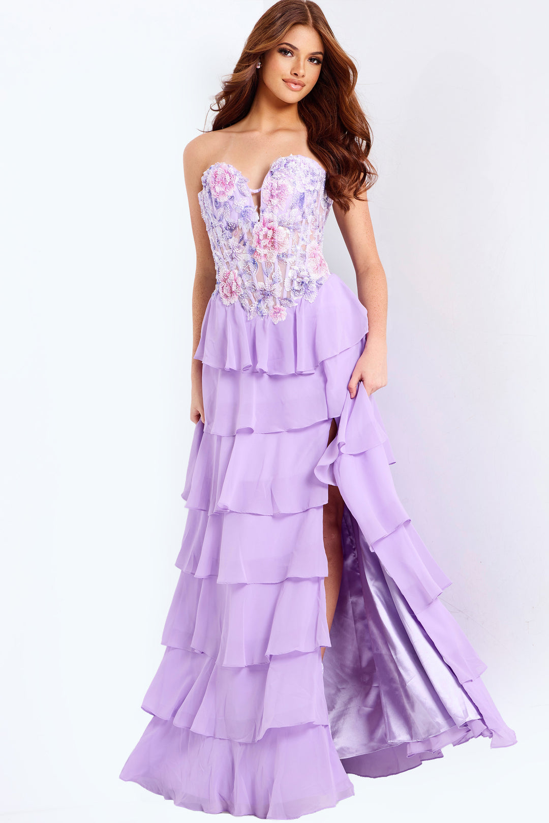 Jovani 49628 Evening Gown With Sweetheart Neckline