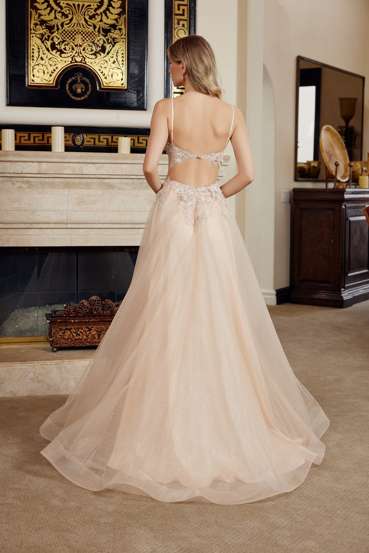Nox Anabel G1787 A-Line prom dress with Sweetheart Neckline