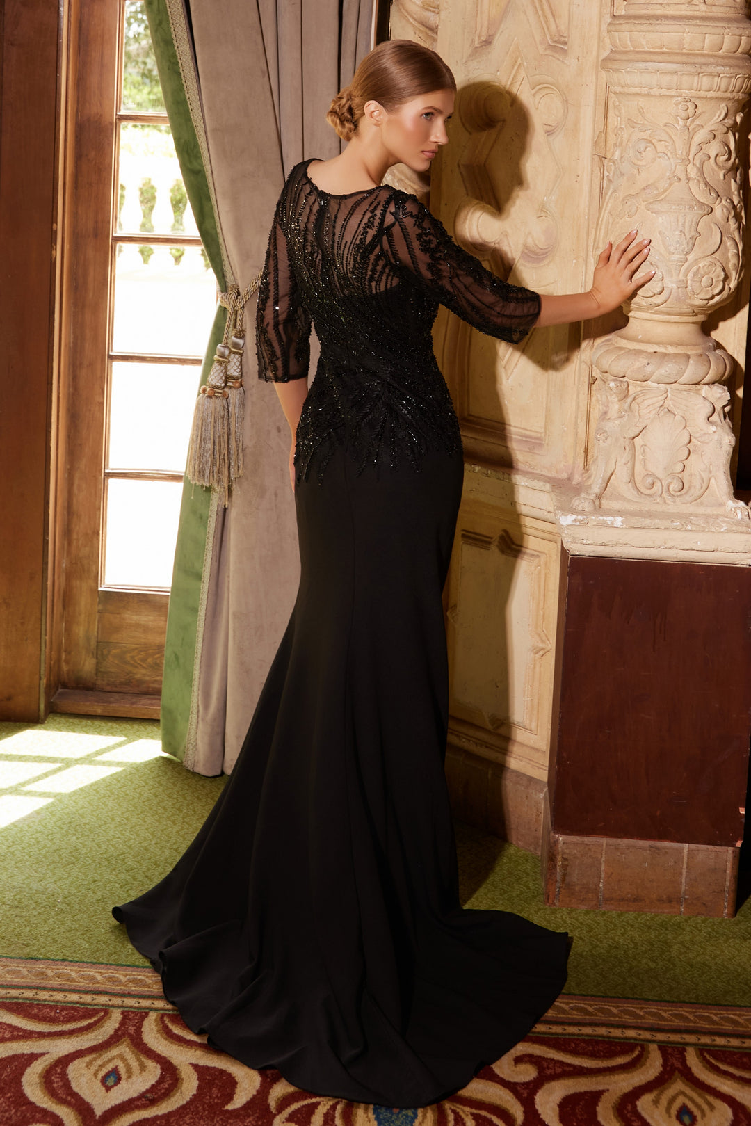 NOX ANABEL MH137 Elegant Satin Mother Of The Bride Dress The Gown Galleria NOX ANABEL MH137 Elegant Satin Mother Of The Bride Dress The Gown Galleria