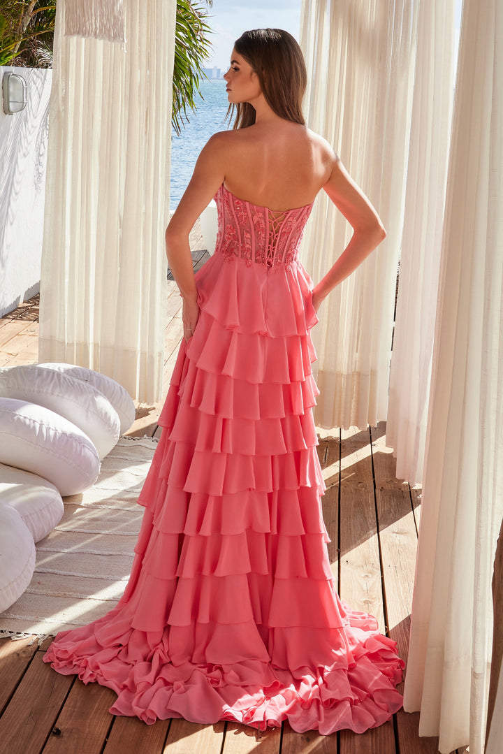 NOX ANABEL Y1551 Exquisite Long Chiffon Dress