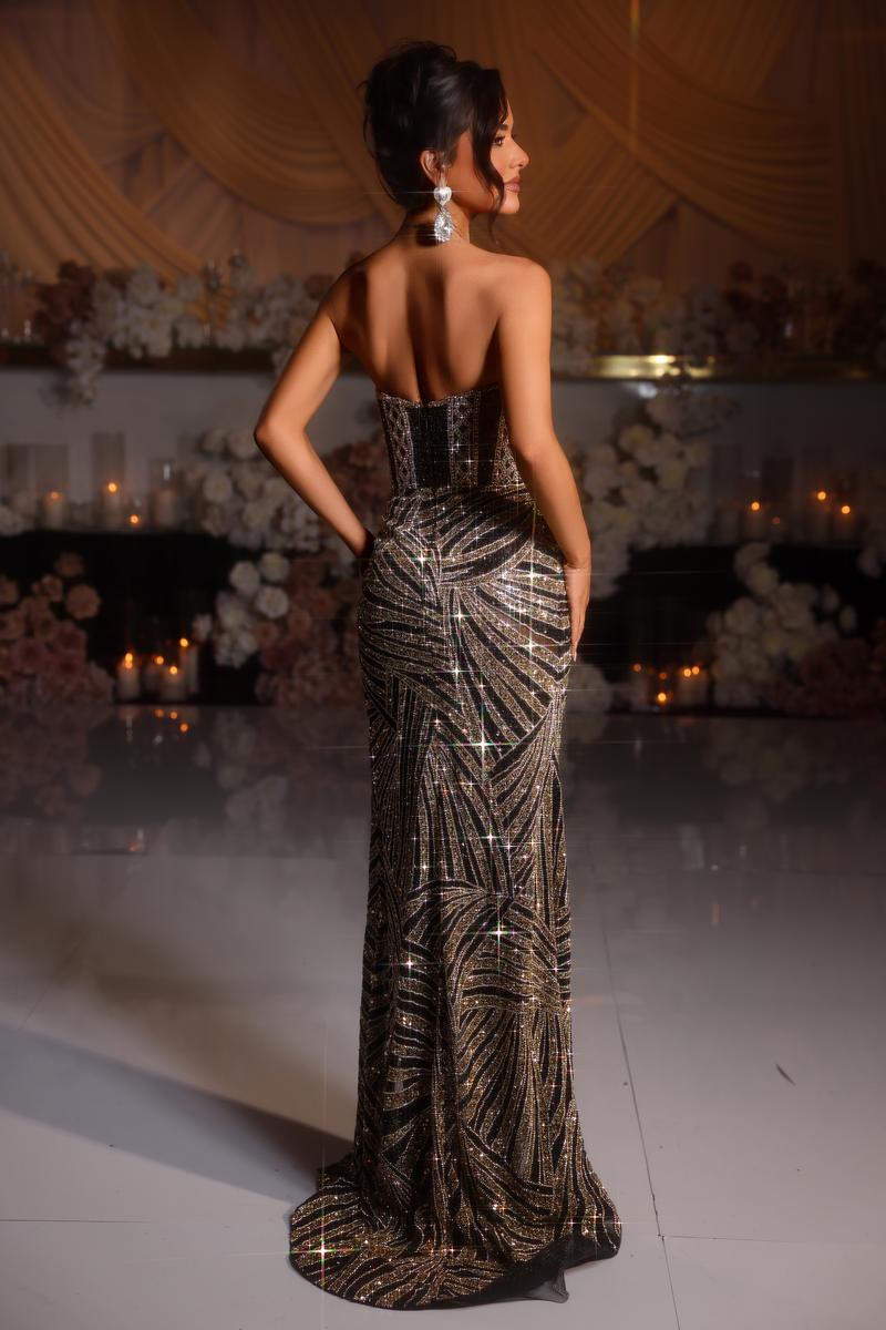 PORTIA & SCARLETT PS25469C Sweetheart Strapless Prom Gown