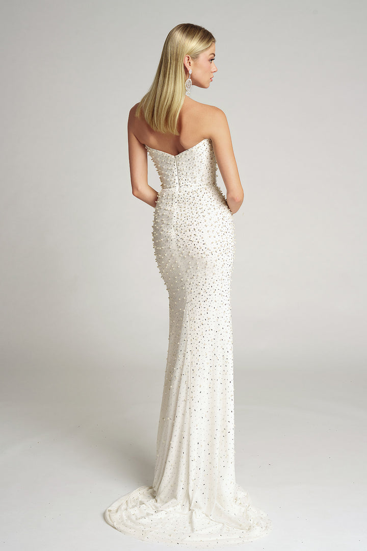 Portia & Scarlett PS26006 Evening Gown With Strapless Neckline