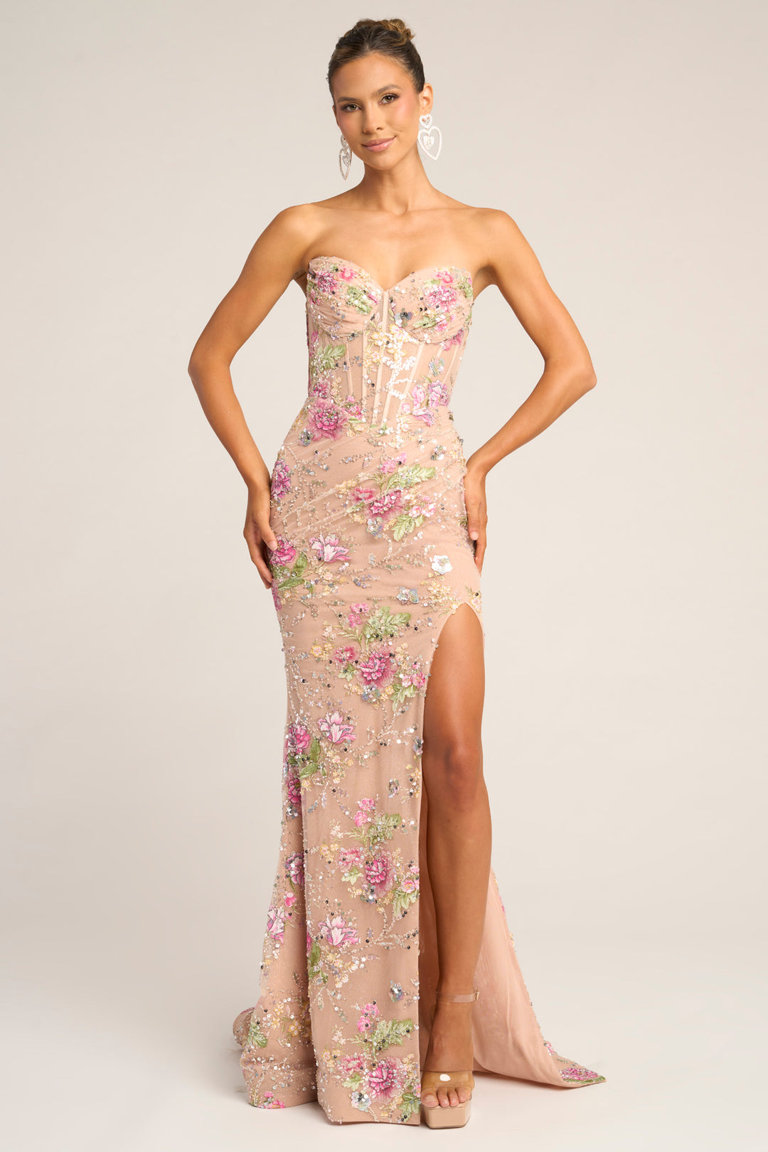 Portia & Scarlett PS26021 Evening Gown With Fitted Sheath Silhouette