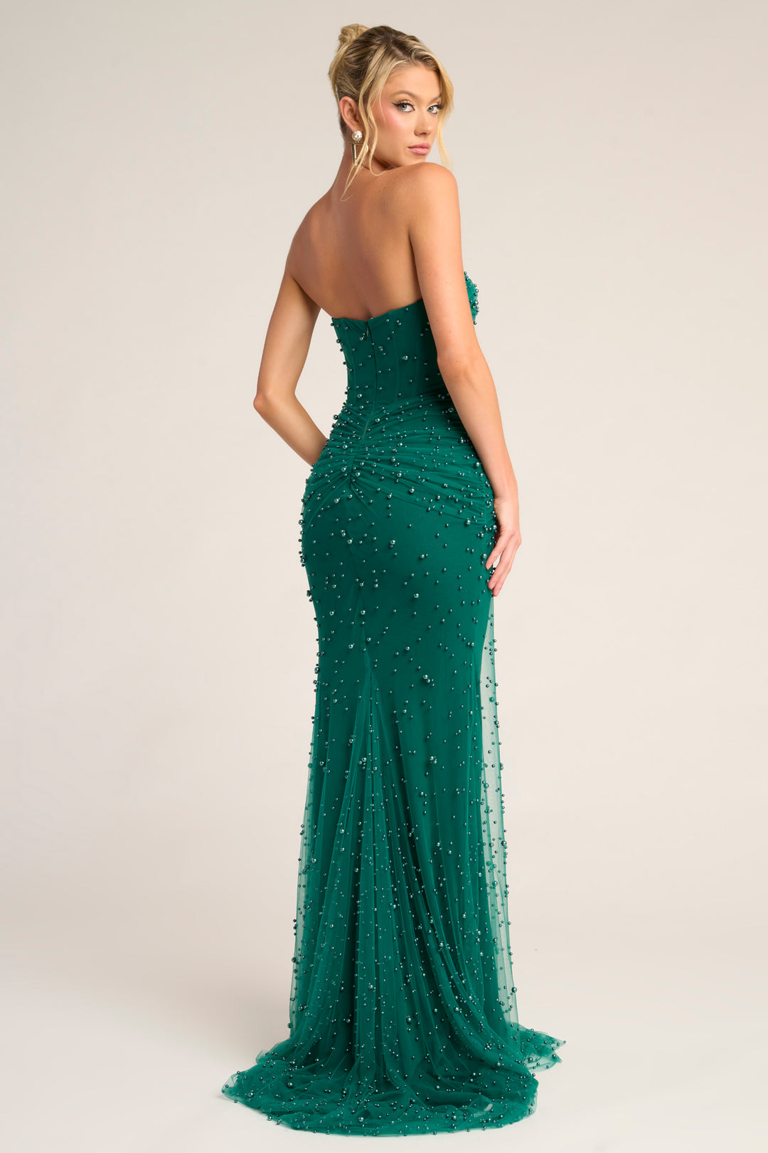 Portia & Scarlett PS26022 Evening Gown With Keyhole Neckline