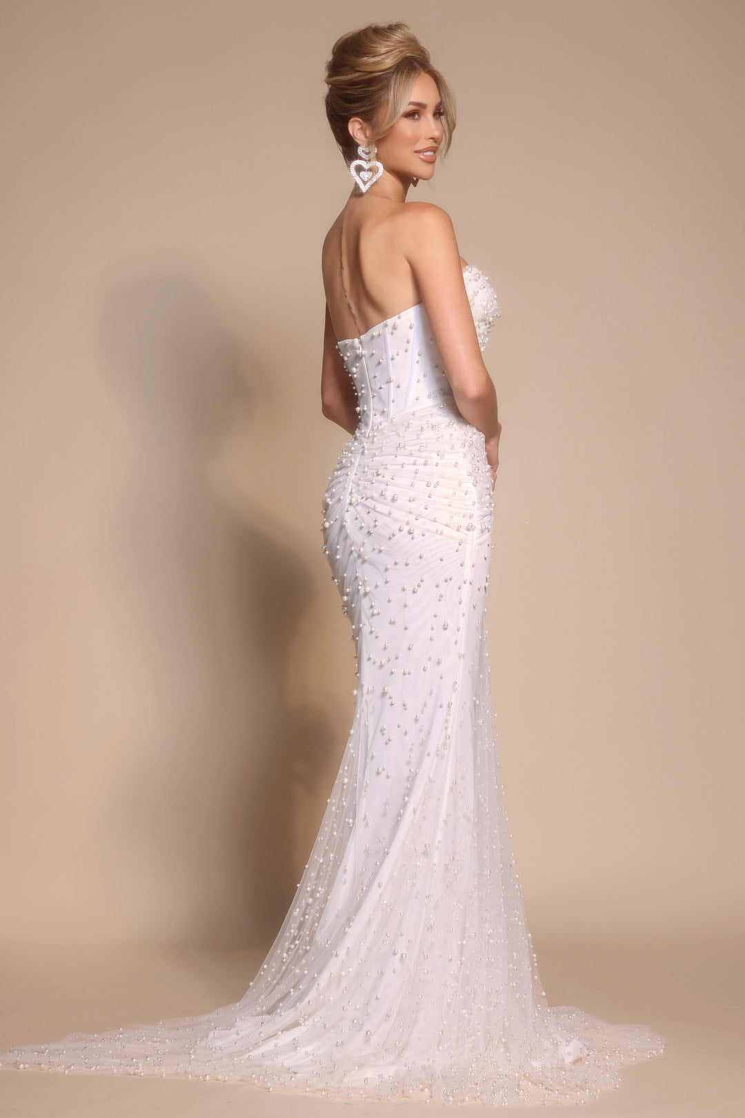 Portia & Scarlett PS26022 Evening Gown With Keyhole Neckline