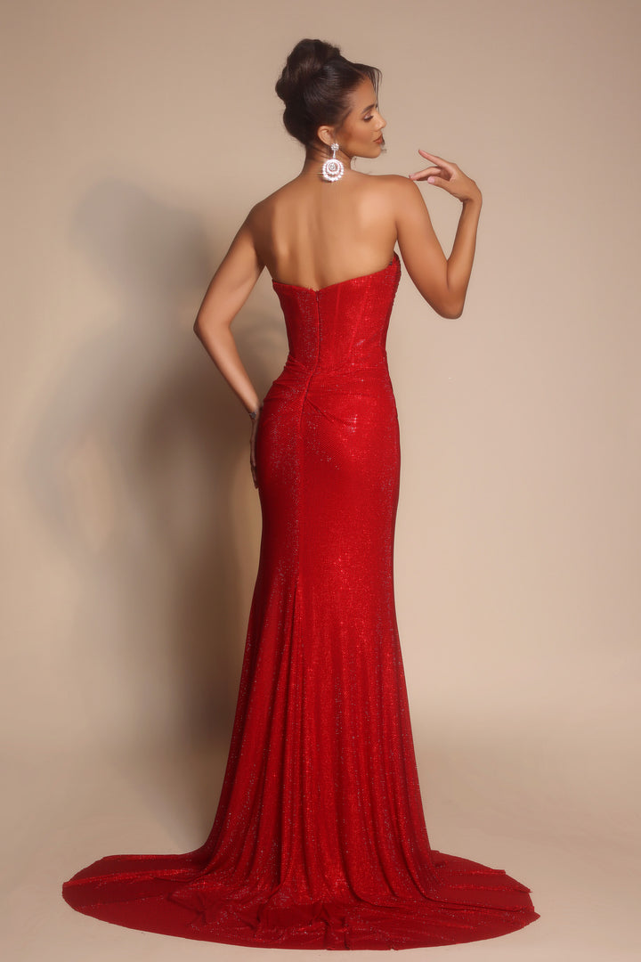 Portia & Scarlett PS26026 Sweetheart Prom Dress With Keyhole