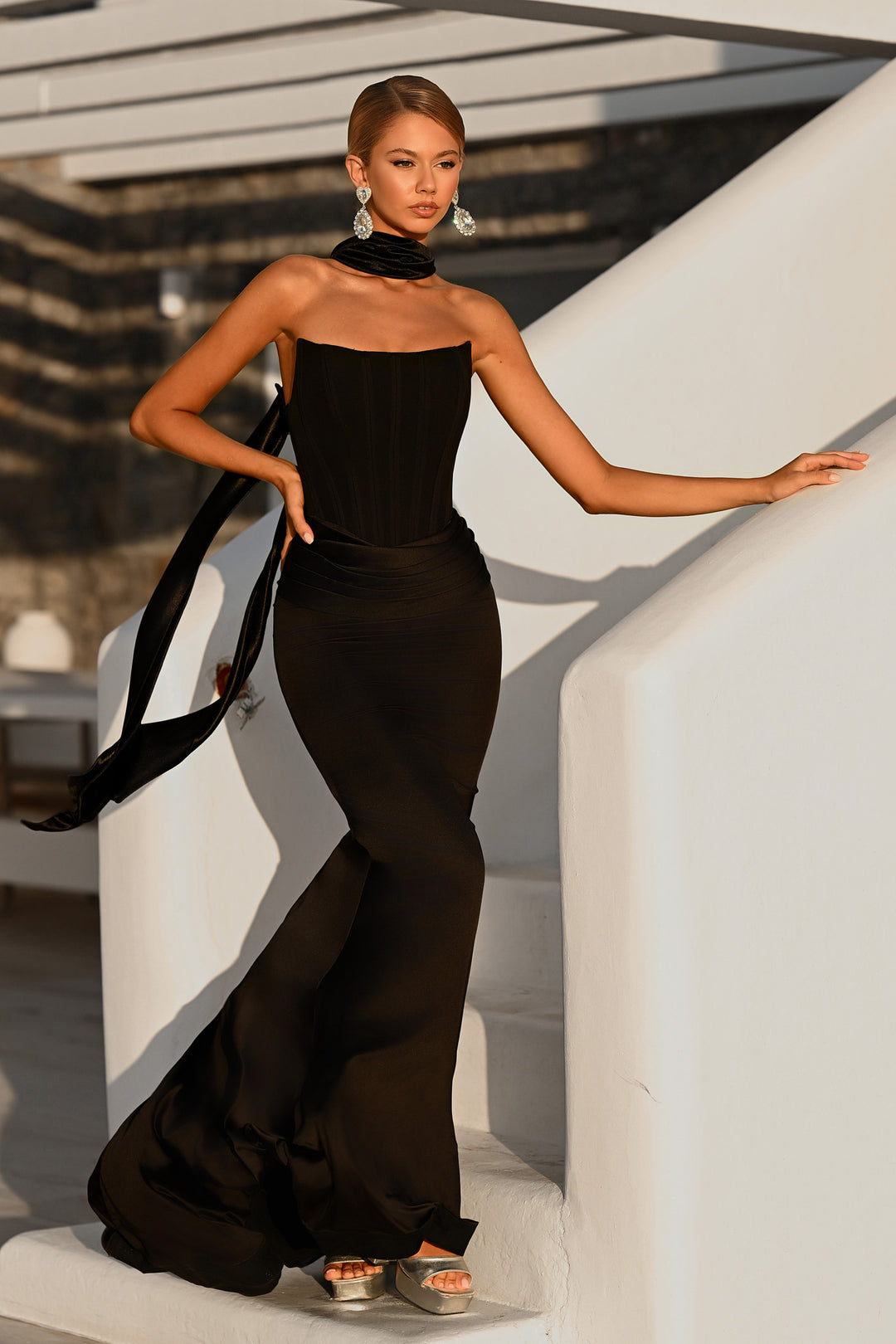 Portia & Scarlett PS26032 Strapless Sheath Prom Dress