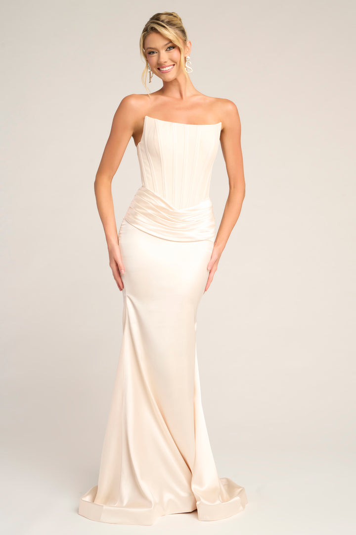 Portia & Scarlett PS26032 Strapless Sheath Prom Dress