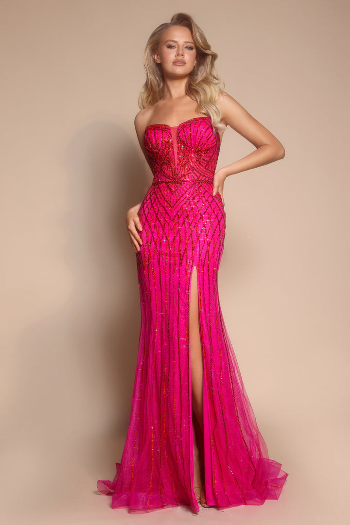 Portia & Scarlett PS26072 Evening Gown Sweetheart Neckline