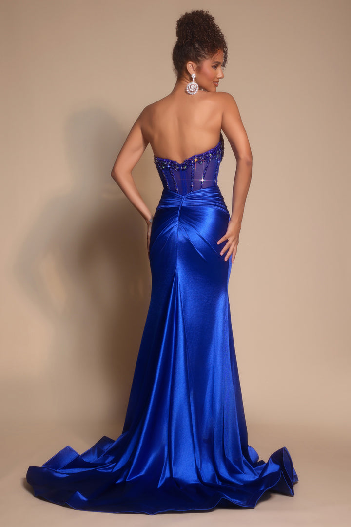 Portia & Scarlett PS26073 Strapless Sheath Prom Dress