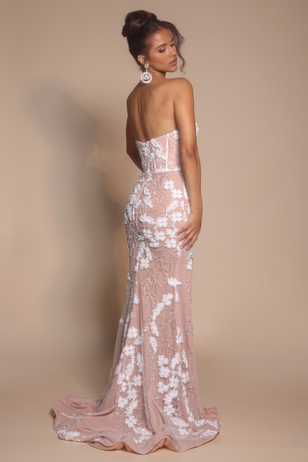 Portia & Scarlett PS26074 Evening Gown With Side Slit Silhouette