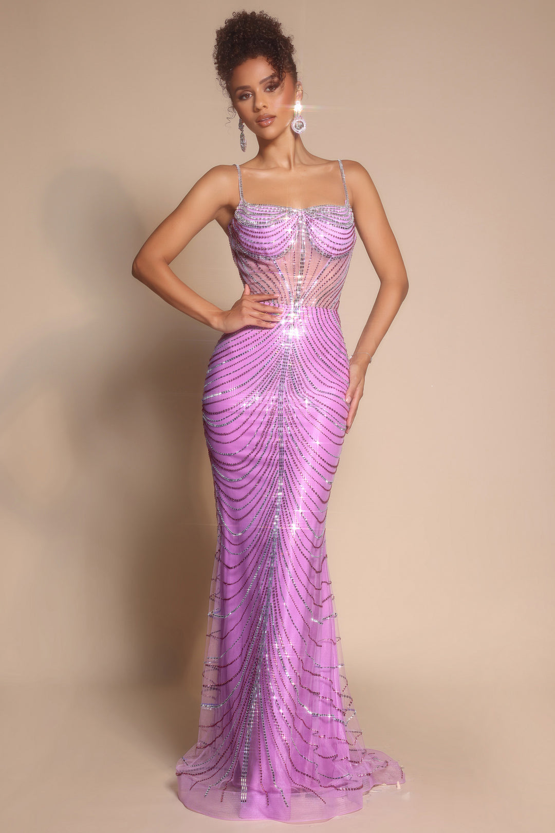 Portia & Scarlett PS26095 Evening Gown Sheath Silhouette