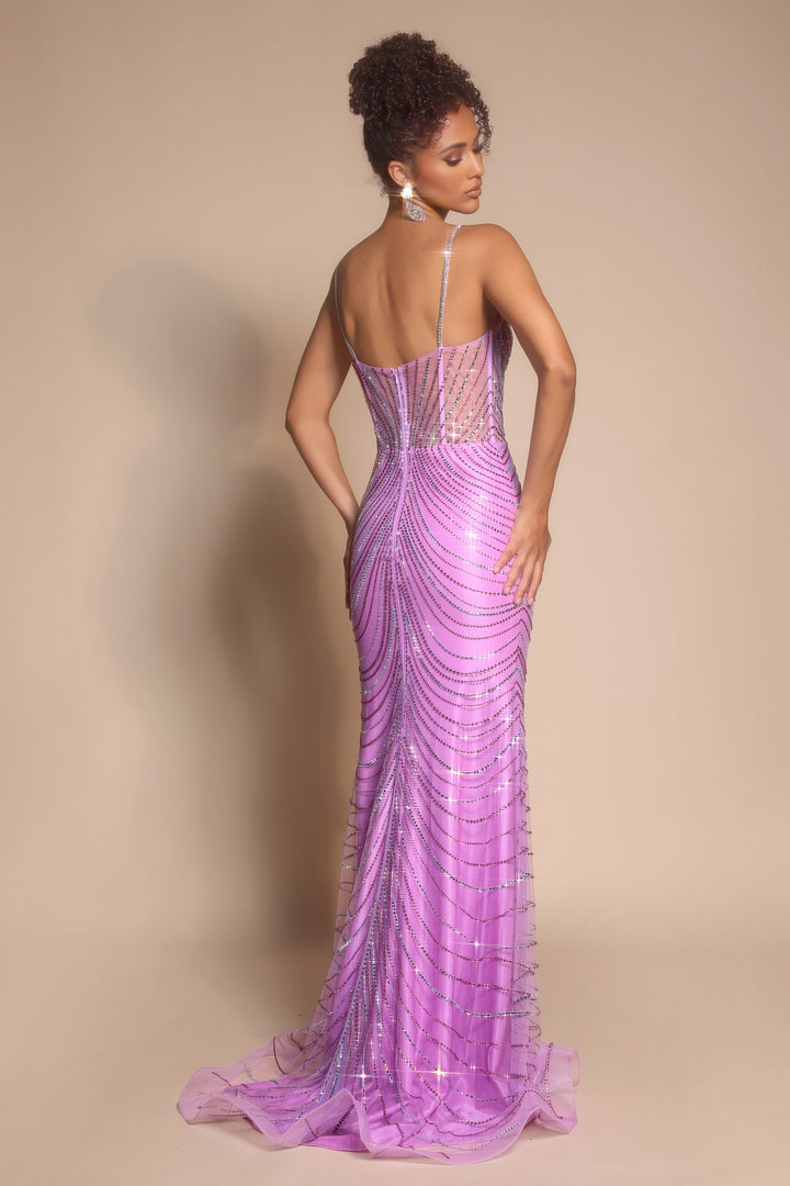 Portia & Scarlett PS26095 Evening Gown Sheath Silhouette