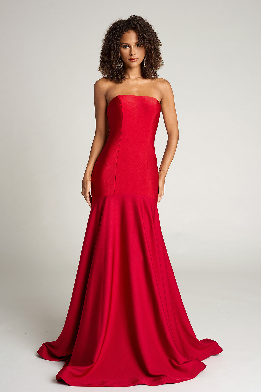 Portia & Scarlett PS26101 Strapless Mermaid Prom Dress