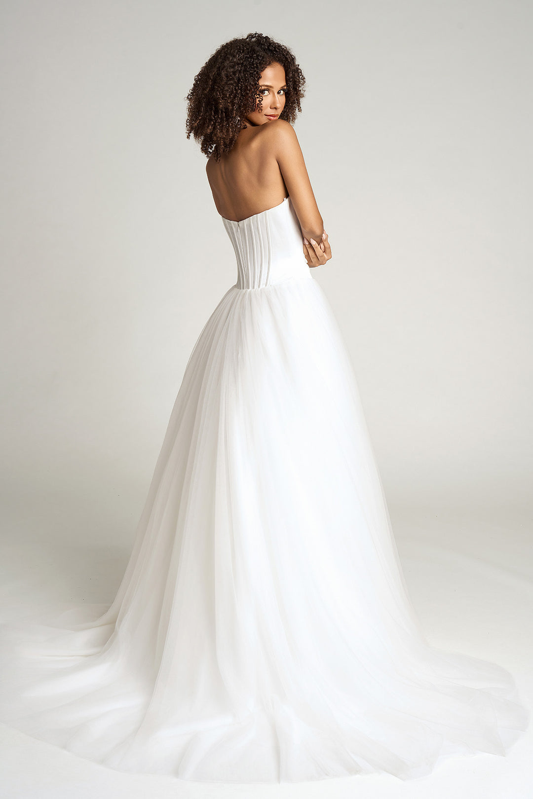 Portia & Scarlett PS26102 Evening Gown Beaded Corset Ballgown