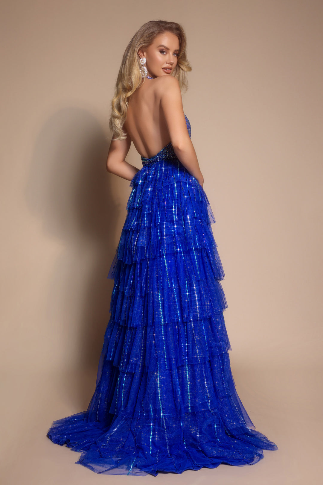 Portia & Scarlett PS26117 Halter A-Line Prom Dress