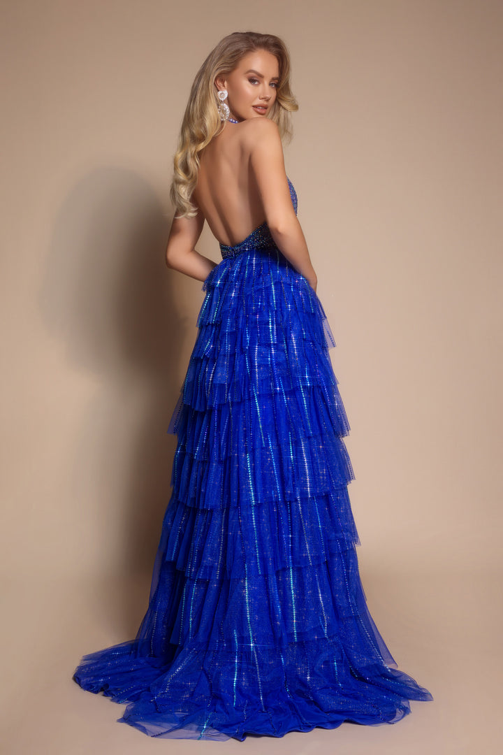 Portia & Scarlett PS26117 Halter A-Line Prom Dress