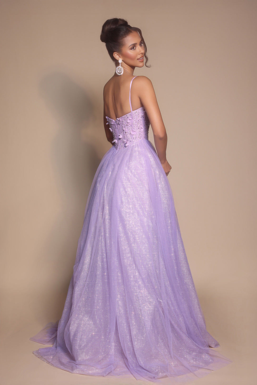 Portia & Scarlett PS26146 Evening Gown A-Line Floral Applique