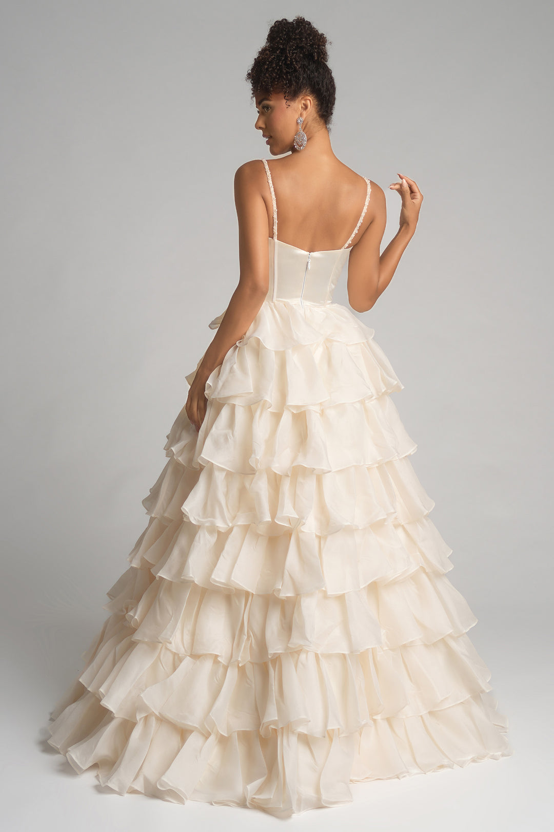 Portia & Scarlett PS26155 Evening Gown With Corset Waist
