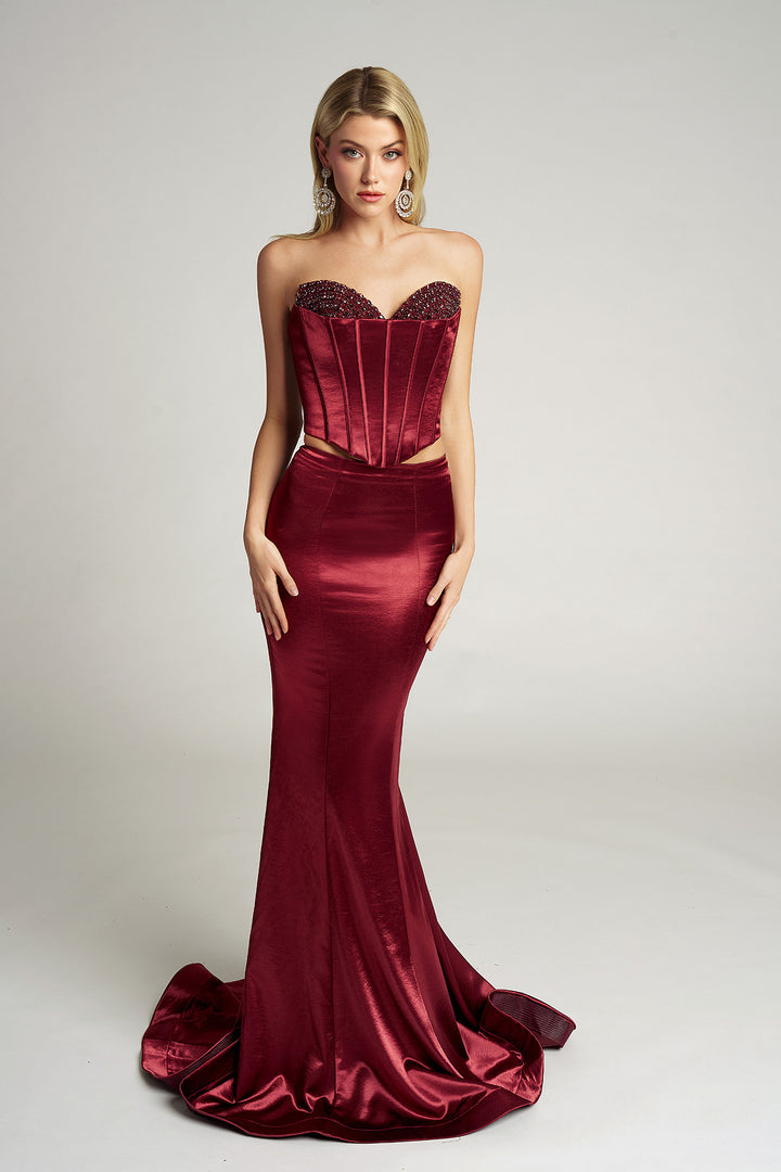 Portia & Scarlett PS26170 Sweetheart Two-Piece Prom Dress