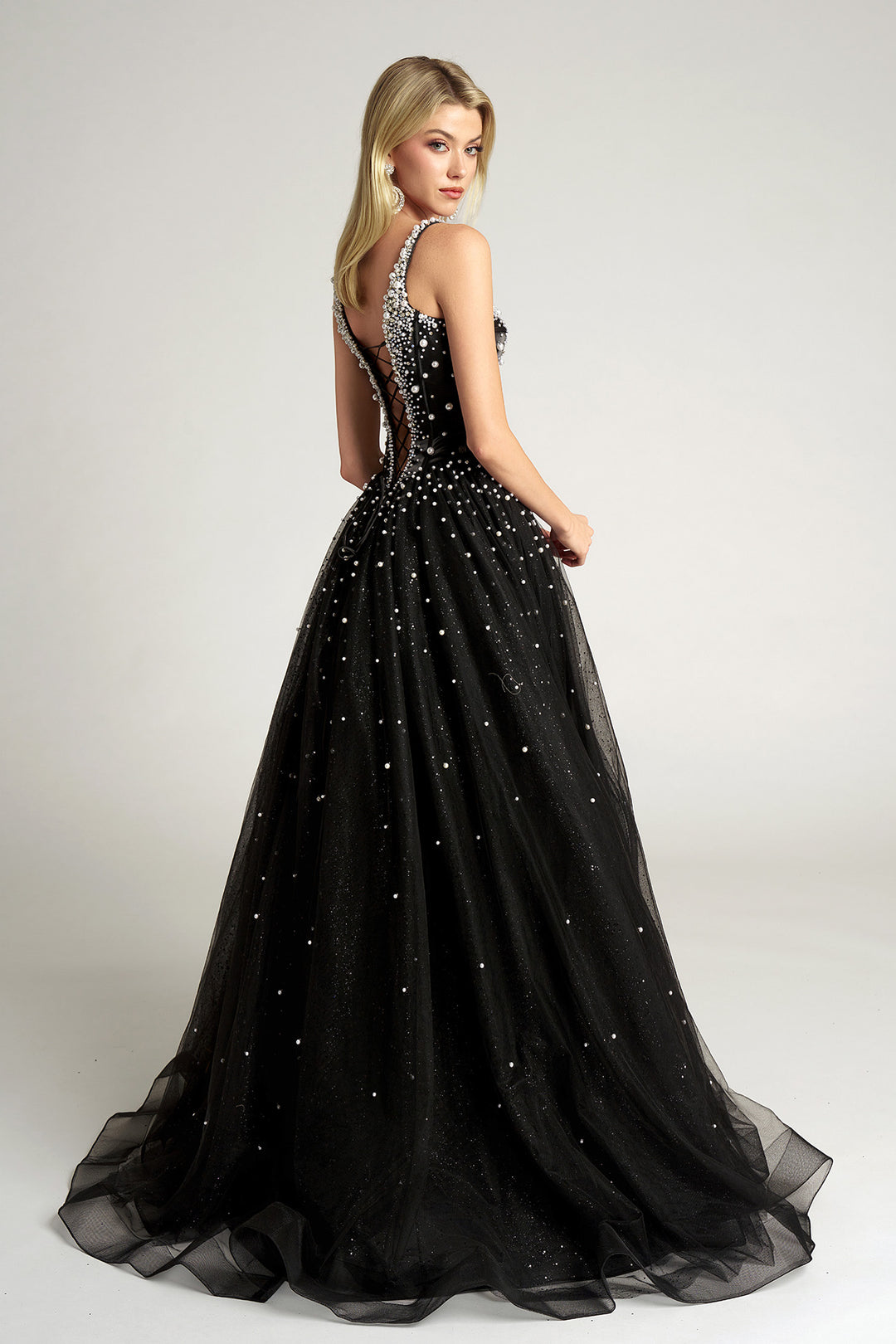 Portia & Scarlett PS26208 Evening Gown Spaghetti Strap Ballgown