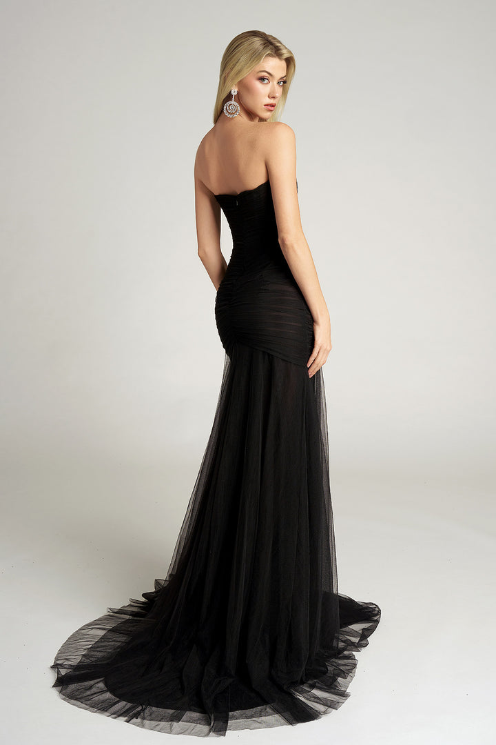 Portia & Scarlett PS26307E Ruched Sweetheart Prom Dress