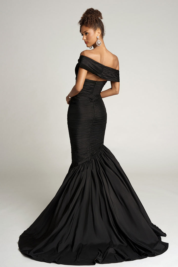Portia & Scarlett PS26320E Off-Shoulder Mermaid Prom Dress