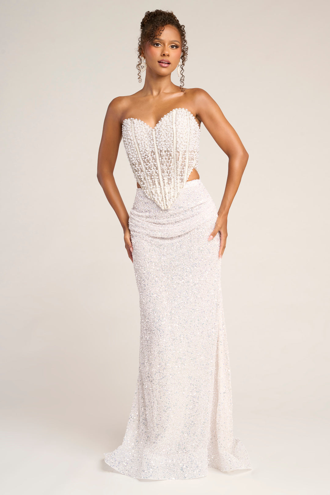 Portia & Scarlett PS26326E Evening Gown With Sweetheart Neckline